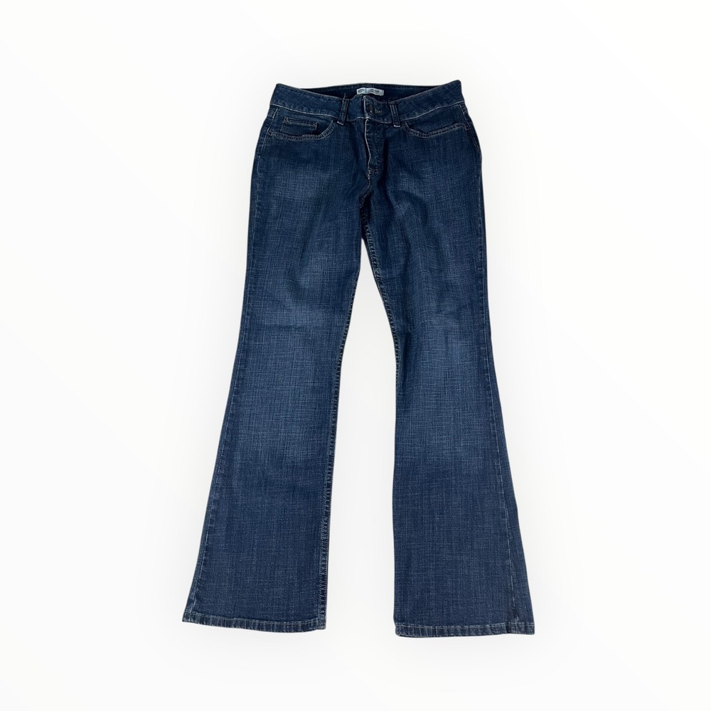 Riders by Lee Women's Mid Rise Bootcut Jeans - Blue Denim - Size 30X32